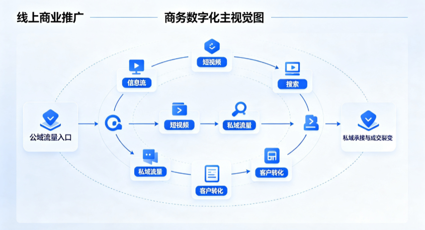 涿州市线上商业推广怎么做？全域流量闭环搭建与低成本转化实战指南